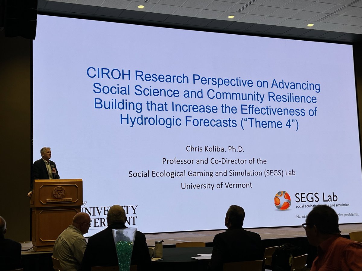Day 2: Dr Chris our co founder <a href="/uvmvermont/">University of Vermont</a> is presenting theme 4 during #CIROHmeeting at <a href="/UofAlabama/">The University of Alabama</a>