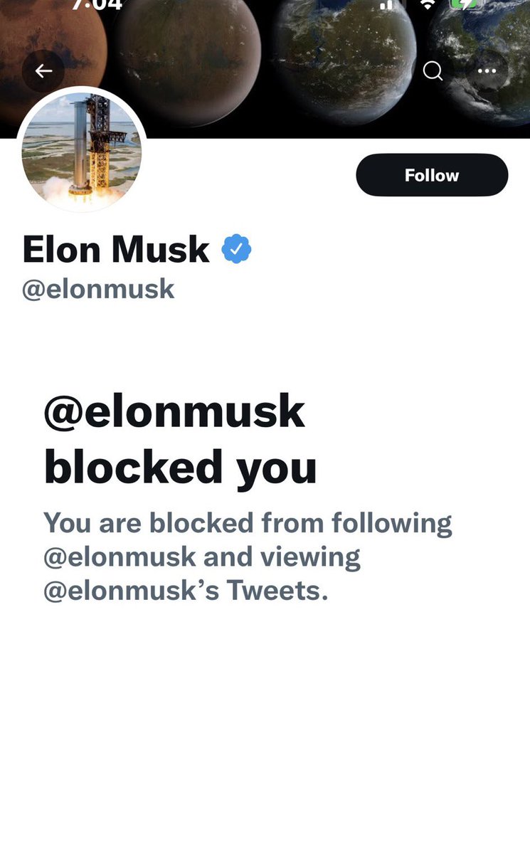 <a href="/elonmusk/">Elon Musk</a> You blocked <a href="/sandibachom/">Sandi Bachom 📹</a>. What happened to your so-called free speech?