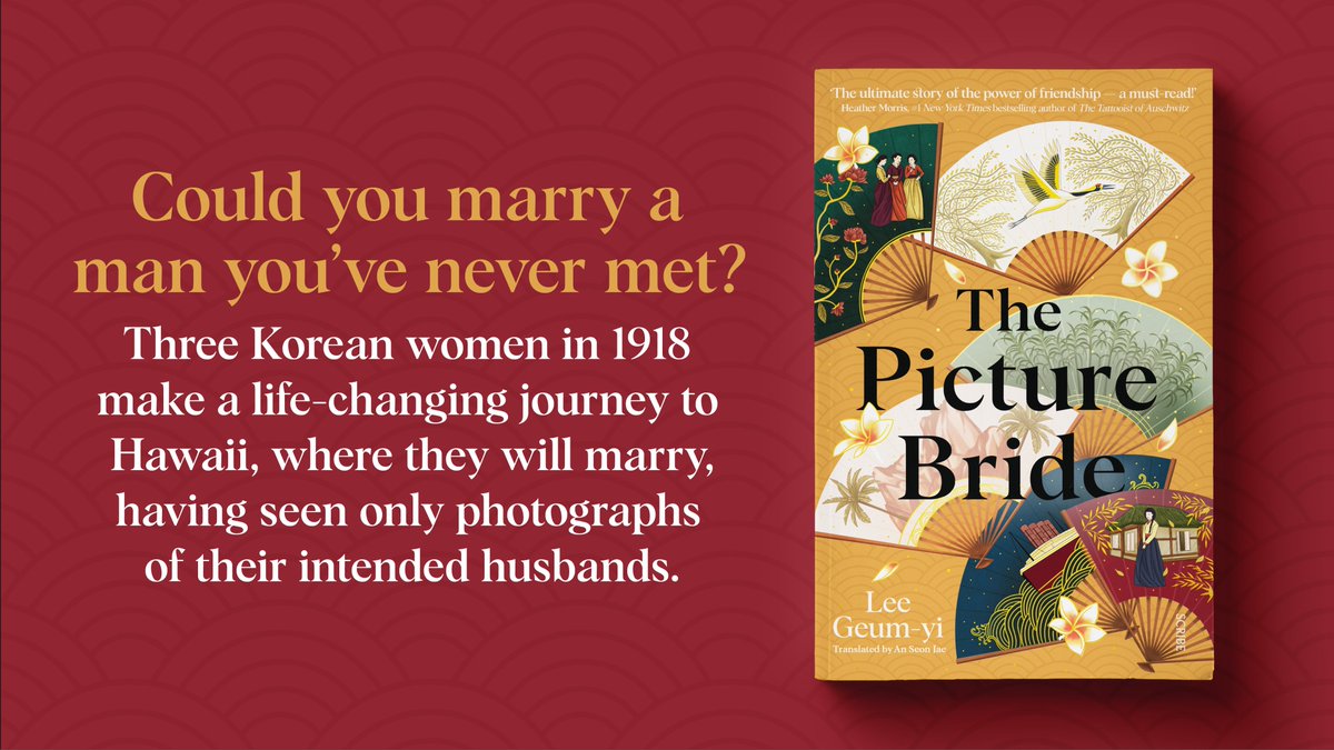 THE PICTURE BRIDE by Lee Geum-yi (translated by An Seon Jae), is a sweeping and immersive work of historical fiction.

‘A beautiful testimony to those women bold and determined enough to leave behind all that was familiar’ — <a href="/LisaWingate/">LisaWingate</a> 

📙 scribepublications.com.au/the-picture-br…