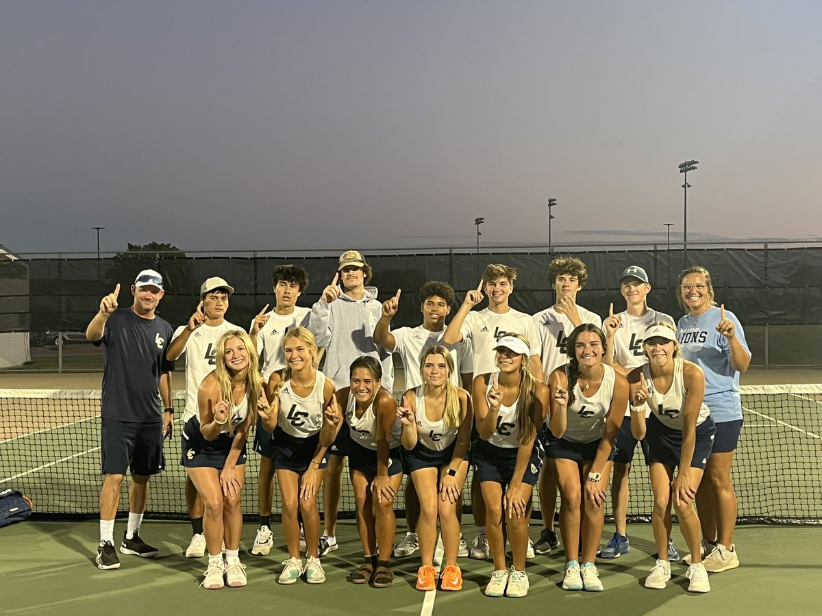District Champs!! Way to go Lions!!! <a href="/CoachPatKennedy/">Pat Kennedy</a> <a href="/ADHeard_MISD/">Clint Heard</a> <a href="/LakeCreek3/">Lake Creek Sports Medicine</a> <a href="/LCHS_Inst_Tech/">Len Schendel</a> <a href="/LClionsPTO/">Lake Creek high school PTO</a>