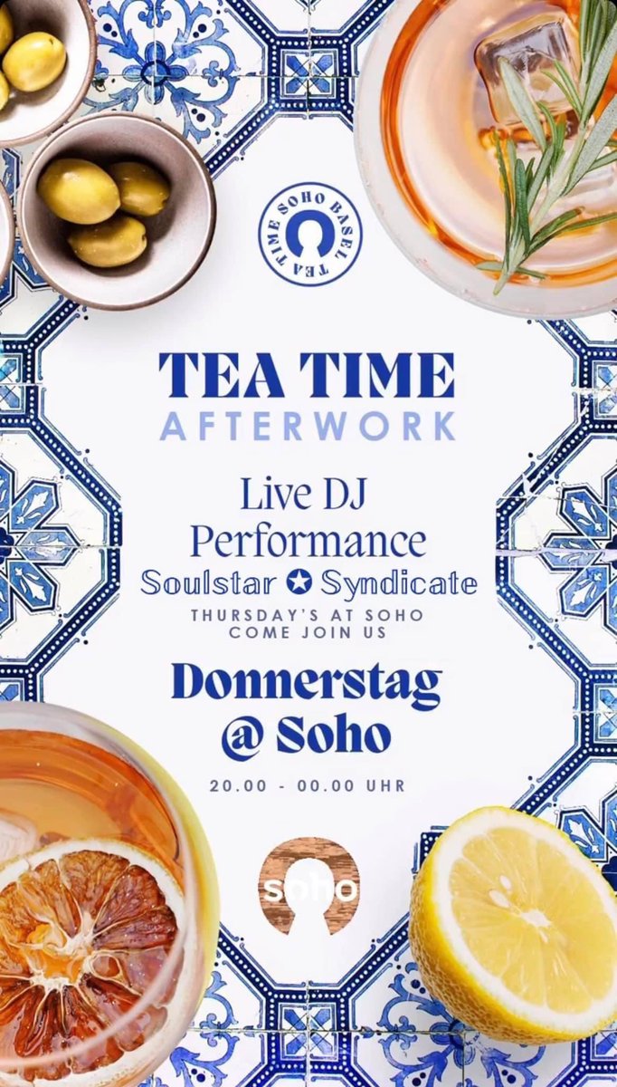 _syndicate's tweet photo. catch us this week;
- 06.10 @soho
- 08.10 @Club59
#soulstarsyndicate #afterwork #soho #Studio59 #club59 #seeyouthere https://t.co/B3FivIOFFk