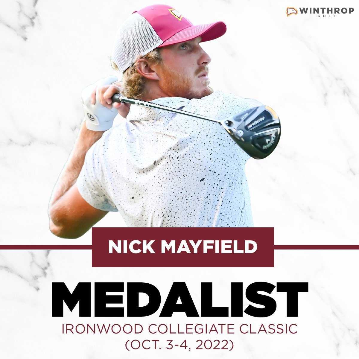 𝗖𝗼𝗻𝗴𝗿𝗮𝘁𝘀 𝗧𝗼 𝗡𝗶𝗰𝗸💪🏌️‍♂️

#ROCKtheHILL | #BigSouthMGOLF