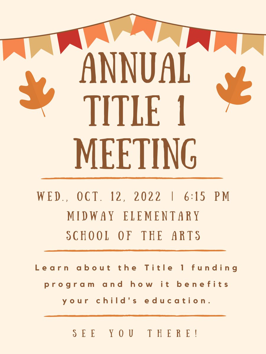 Midway Elementary School of the Arts tweet media