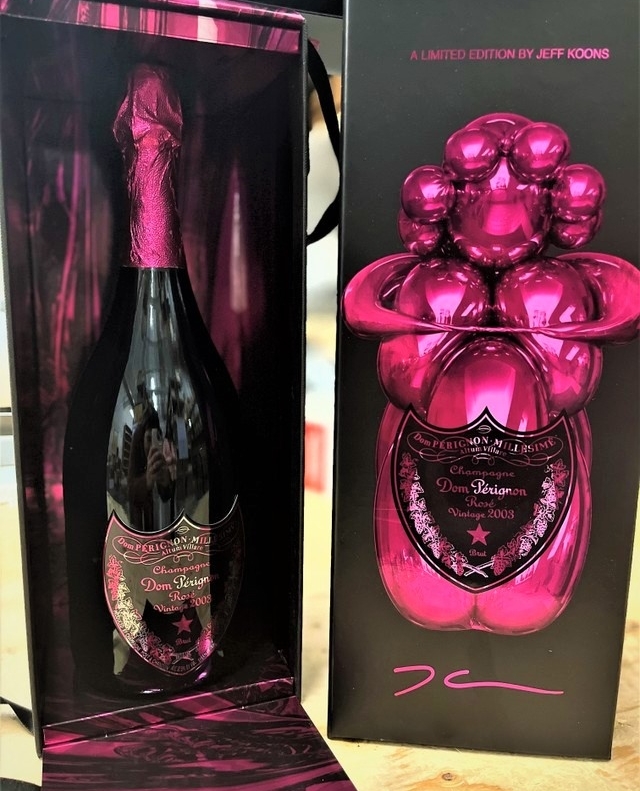 Dom Perignon Jeff Koons Label. A true work of art!😍