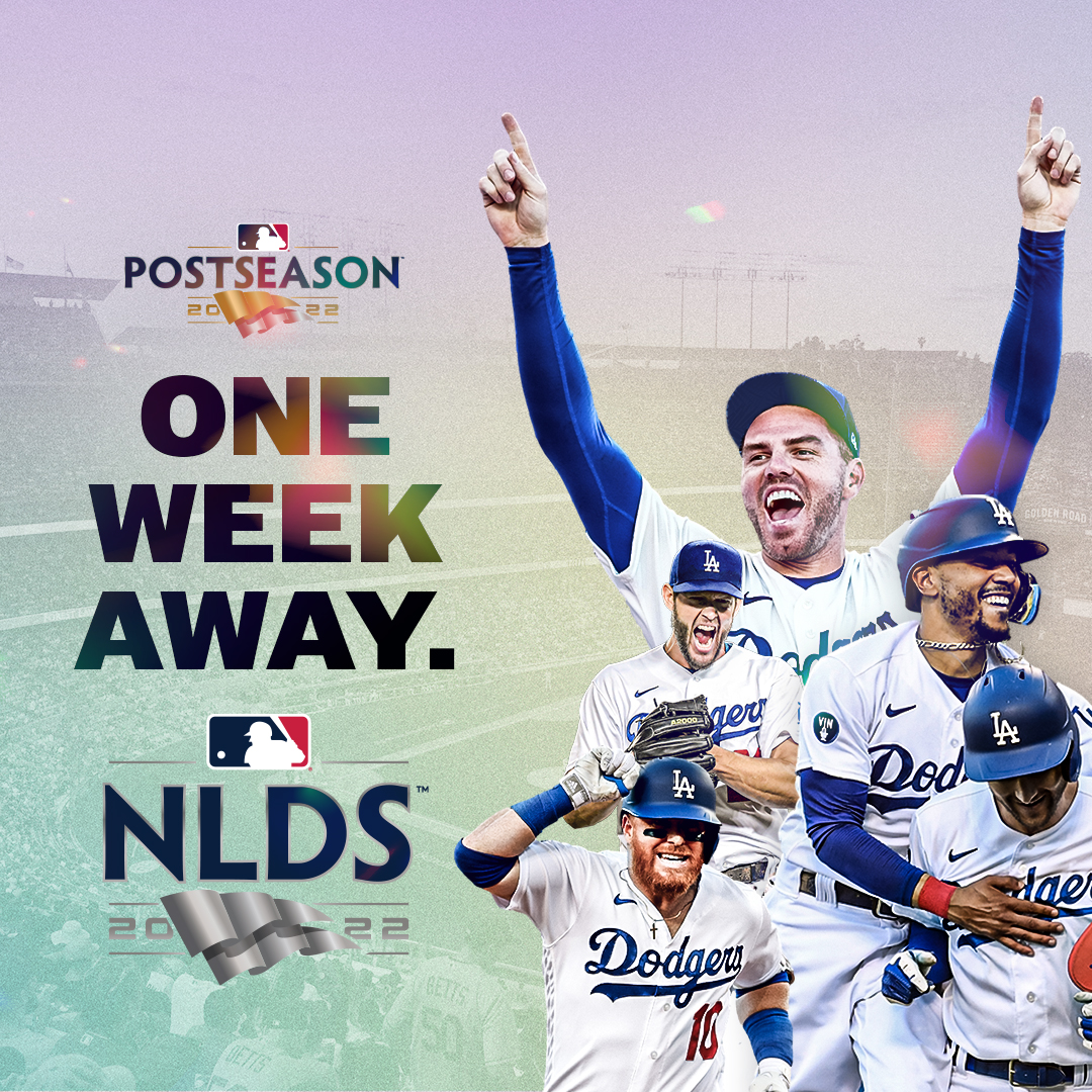 Los Angeles Dodgers on X: One week until the NLDS. Be here