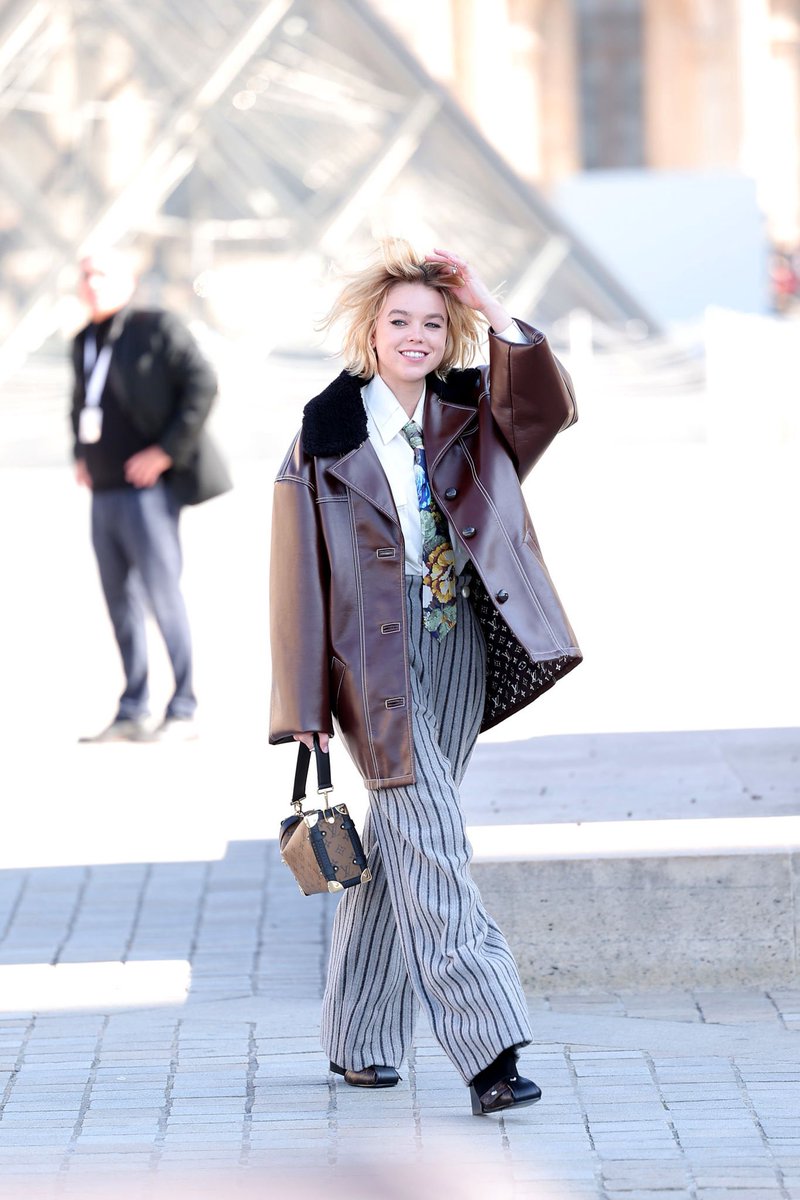 milly alcock source on Twitter: "Milly Alcock attends the Louis Vuitton