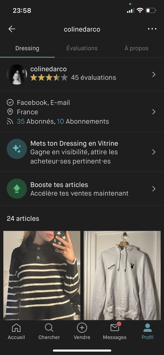 colinedrc's tweet photo. Je poste pleins de trucs en ce moment;) #vinted https://t.co/th7uzYuGfD