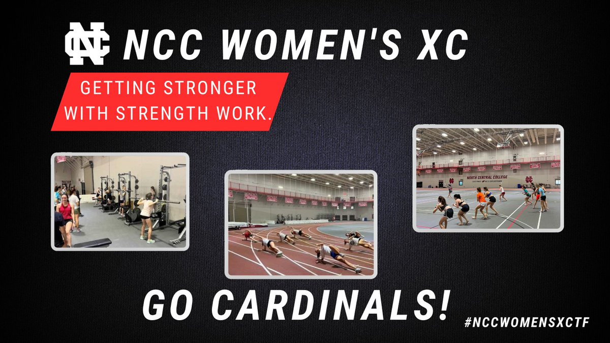 CoachMaheshNCC's tweet image. Pushing weights and getting strong, it's Tuesday! Go Cardinals!  #nccwomensxctf #crosscountrytraining #wearenc