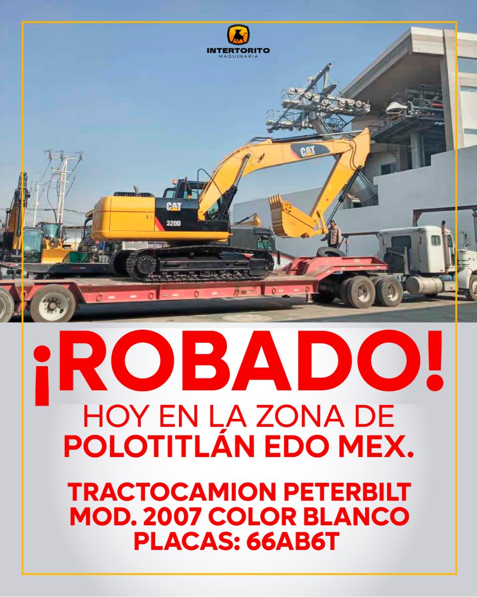 intertoritosa's tweet photo. Solicitamos apoyo a @GN_Carreteras @GN_MEXICO_ @CAPUFE con la búsqueda de nuestra unidad que acaba de ser robada en la Autopista México - Querétaro #GuardiaNacional #AutMéxicoQuerétaro https://t.co/gd7qrUr2vP