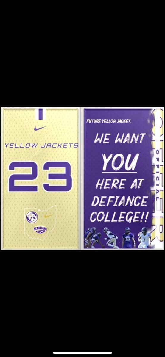 DavionFleming4's tweet photo. Blessed to receive an offer from @DCFBJackets @CoachWallaceFB   #goyellowjackets https://t.co/Di9mLZsKs6