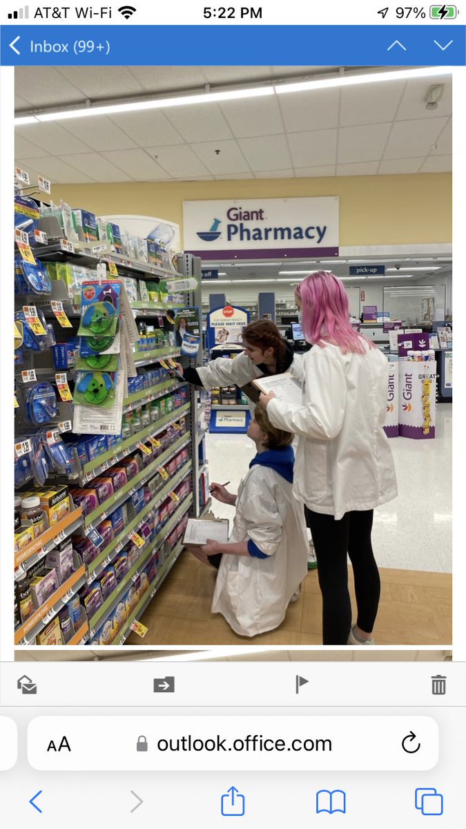 Field trip for Pharm Tech students to use their knowledge to select over the counter drugs for certain conditions. <a target='_blank' href='http://twitter.com/APSCareerCenter'>@APSCareerCenter</a> <a target='_blank' href='http://twitter.com/arlingtontechcc'>@arlingtontechcc</a> <a target='_blank' href='http://twitter.com/APS_CTE'>@APS_CTE</a> <a target='_blank' href='https://t.co/w8RL56IQjI'>https://t.co/w8RL56IQjI</a>