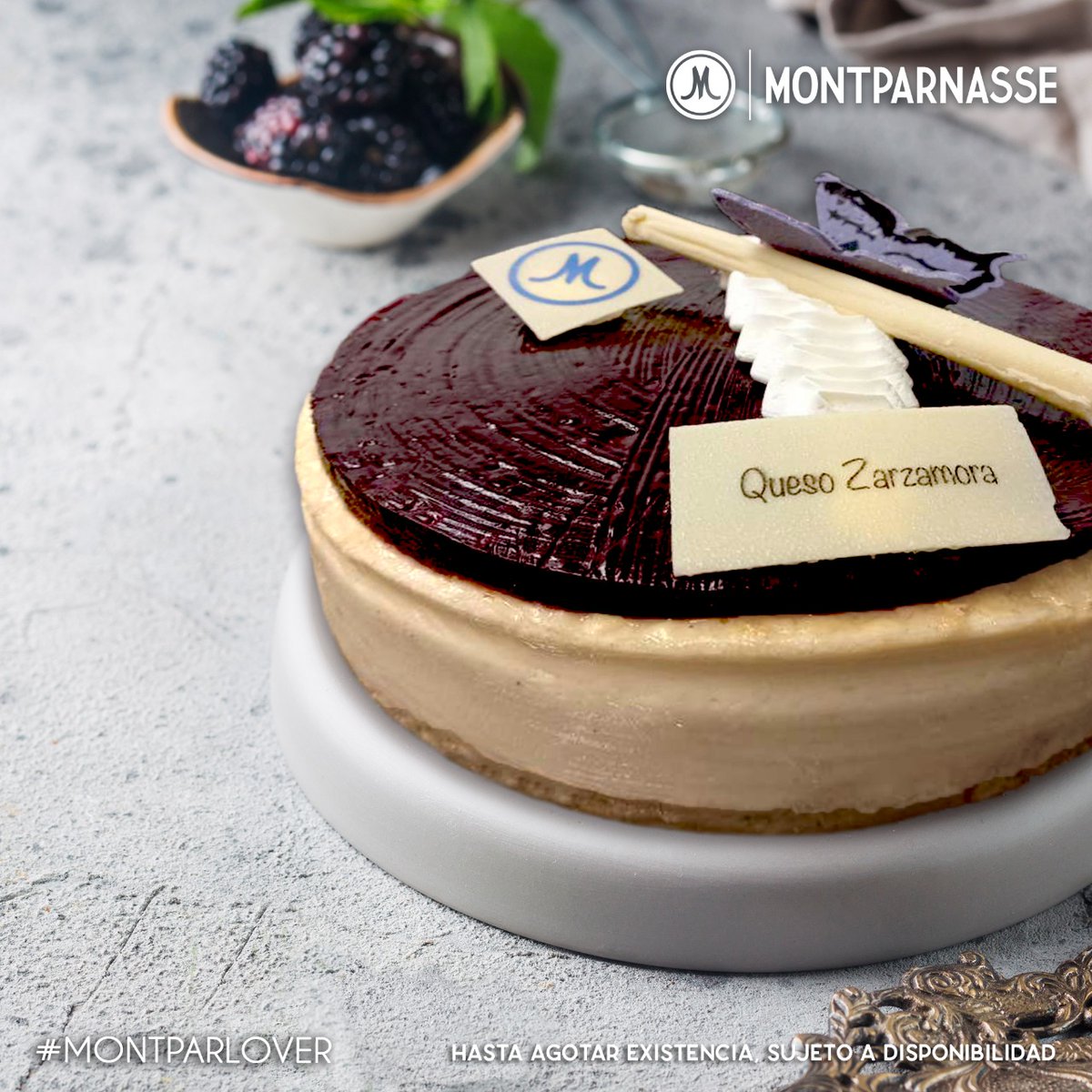 montparnassemx's tweet photo. 😍¡CHEESECAKE DE ZARZAMORA!💜😋
#montparlover disfruta de este exquisito CHEESECAKE DE ZARZAMORA 10 PORCIONES $390
Hasta Agotar existencia. Sujeto a disponibilidad.
En #Montparnasse ¡ENDULZAMOS TU VIDA! #cheesecakezarzamora  #tevaencantar #pruébaloahora https://t.co/IrVdT8yfPB