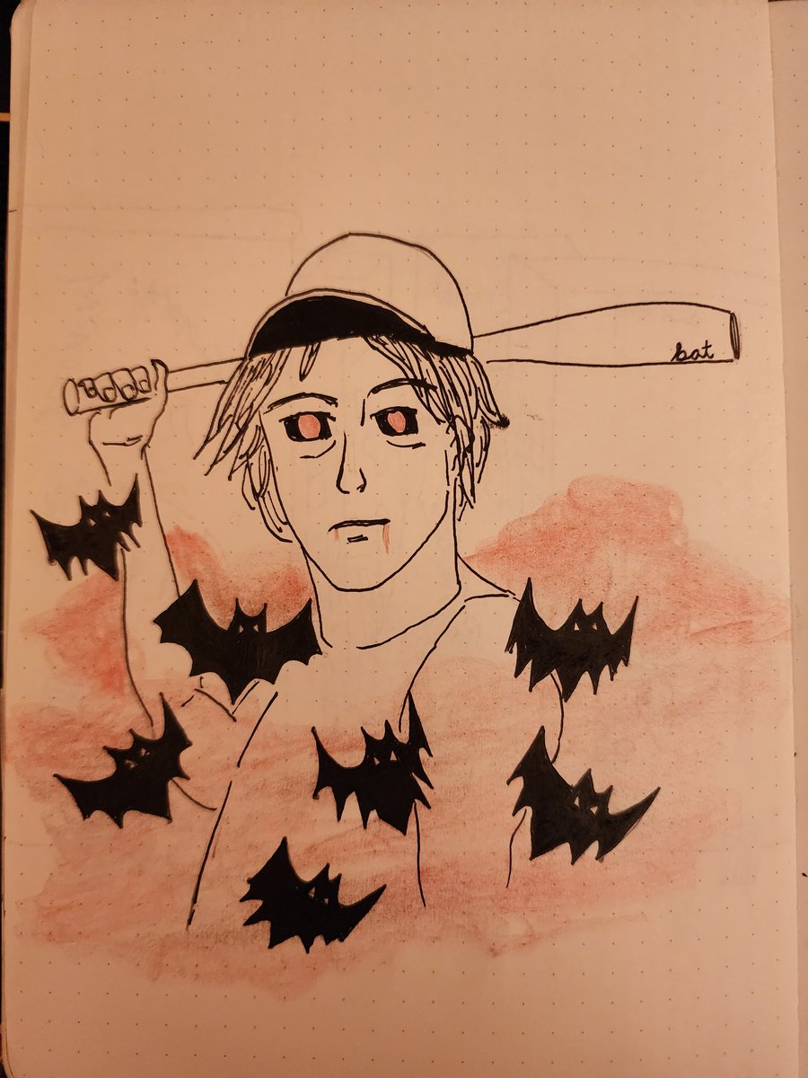 JustYuniD's tweet photo. #inktober2022 - bat https://t.co/zrttTmweUs