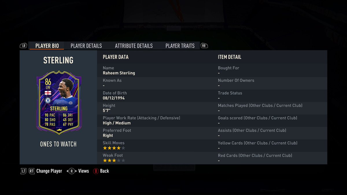 FUT_Turkeyy's tweet photo. Sterling Otw leak 🤪 

#FUT23 #FIFA23 https://t.co/lKp0VEqk3F