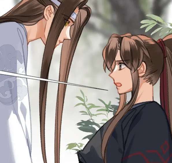 wangxian first papapa chapter in the bushes potentially getting adaptated in the manhua?!?! THANK YOU MDZS MANHUA TEAM 