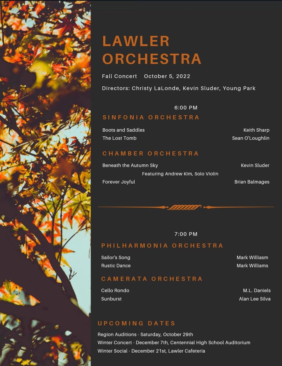 Colivian Greene (@educator_greene) on Twitter photo We hope you can join our <a href="/LawlerMS_FISD/">Lawler Middle School</a> <a href="/LawlerOrchestra/">Lawler Orchestra</a> for our concert tomorrow evening! It will be a #legendary event! #WeAreLegends #AlwaysLegendary #FISDmadetoshine We hope you can join our <a href="/LawlerMS_FISD/">Lawler Middle School</a> <a href="/LawlerOrchestra/">Lawler Orchestra</a> for our concert tomorrow evening! It will be a #legendary event! #WeAreLegends #AlwaysLegendary #FISDmadetoshine