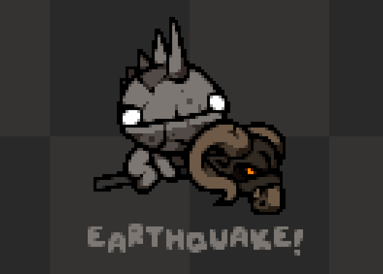 Tst_Earthquake
#isaacrepentance #thebindingofisaacrepentance
#thebindingofisaac #pixelart  #tboi #aseprite