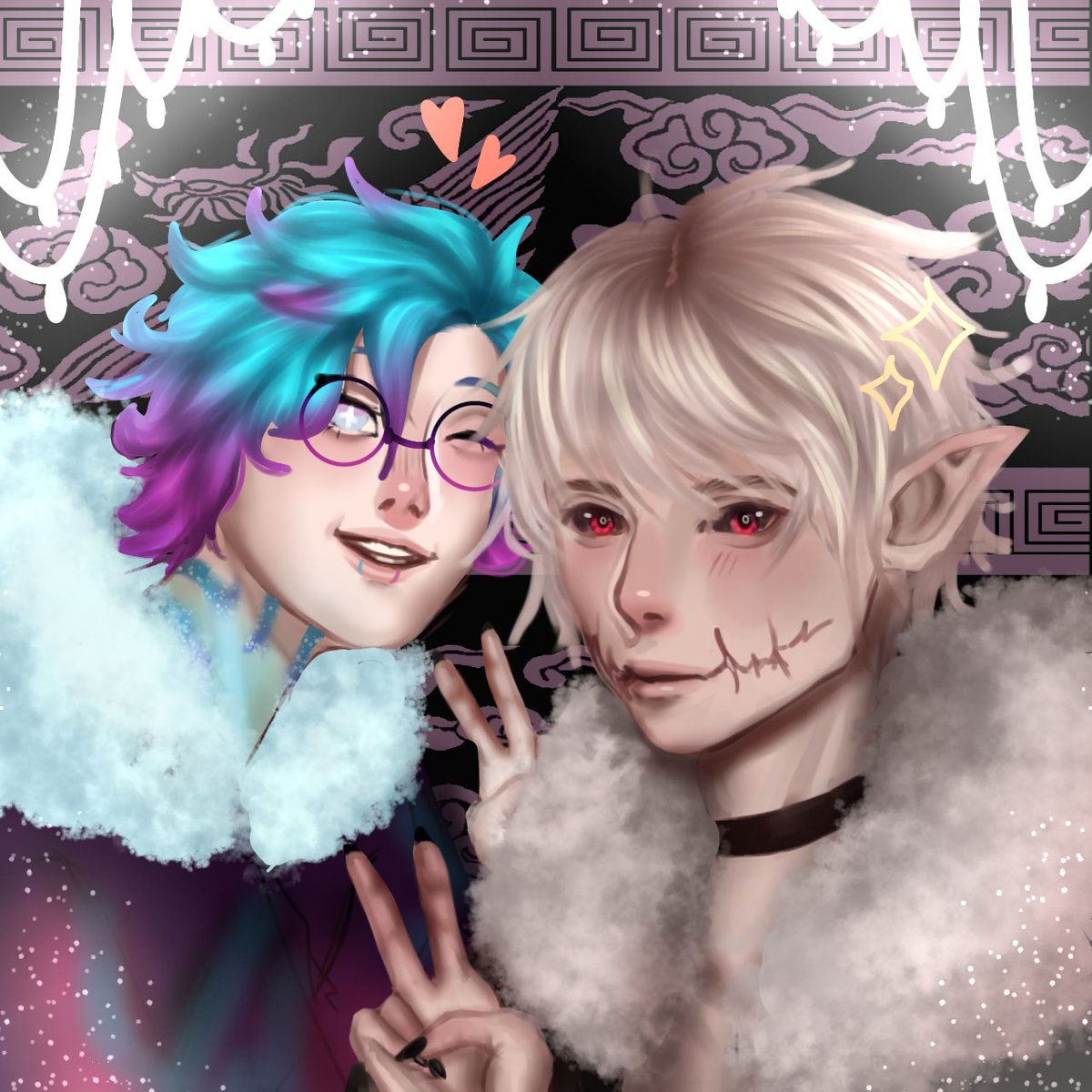 Deatholate's tweet image. Y’know, sometimes the eldritch ain’t so bad to have around. Maybe I even consider him a friend. But don’t tell him I said that. 🦴🌌

Feat: @IMidnightPrince 

🎨: NutchellKinq

#VTuberUprising #Vtuber