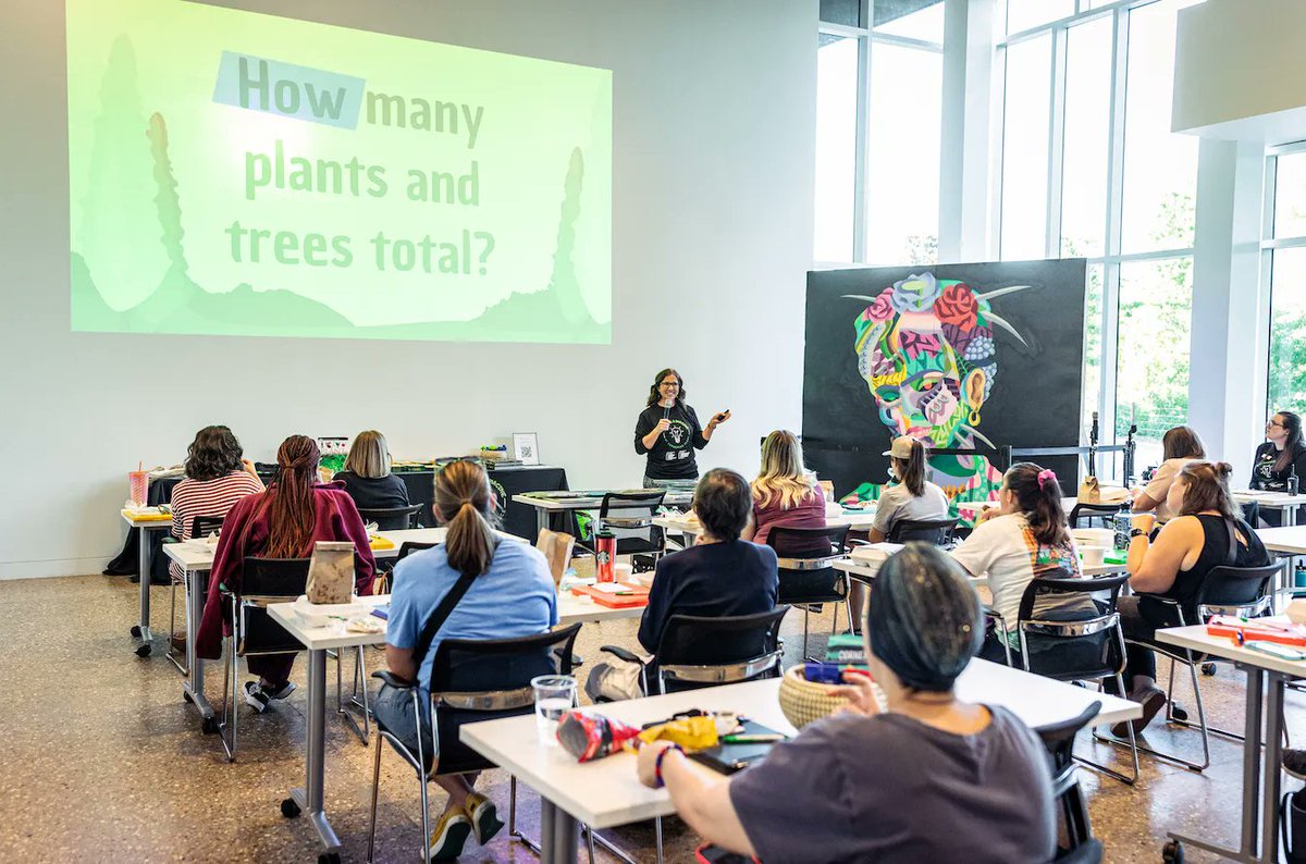 GatherTulsa's tweet photo. Calling all educators! The last Professional Development sessions are this week. Each session includes an in-depth lesson overview, catered dinner, a park tour, school supplies and more! Register here: https://t.co/hmc7cyniJt 

✏️ 10/5: 6th-8th grade
📚 10/6: 9th-12th grade https://t.co/0tCWS0xQii