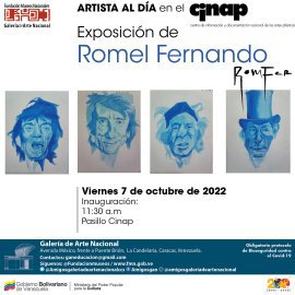 RomelFernando14's tweet photo. Están cordialmente invitados a mi nueva muestra que se inaugurará este viernes 07 de Octubre a las 11:30 am en la Galería de Arte Nacional https://t.co/oBKl3ixgu0