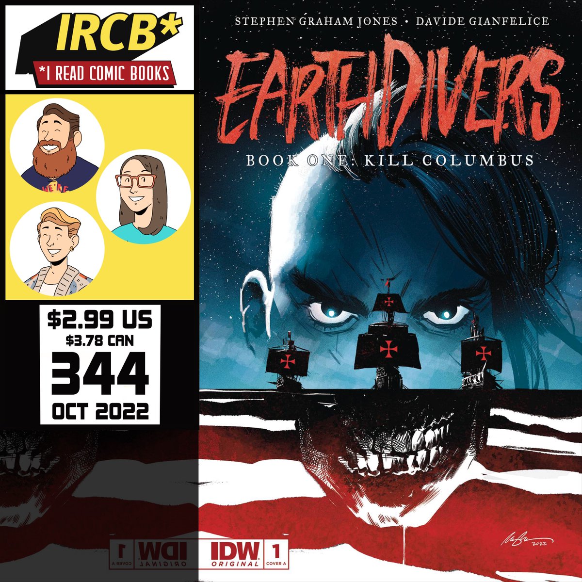 ircbpodcast's tweet photo. Episode 344 | Get In Loser, We're Killing Christopher Columbus

@KaitLPhere, Kate, and @mikerapin chat comics they've been reading and hand out some recommendations for comics to read that have Fall Vibes.

https://t.co/FoCengFh9j https://t.co/Bn930vhSIo