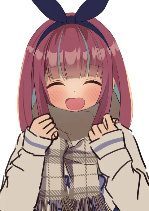 マフラーあくたんの進捗なかなかあくたんに見えなくて焦り 