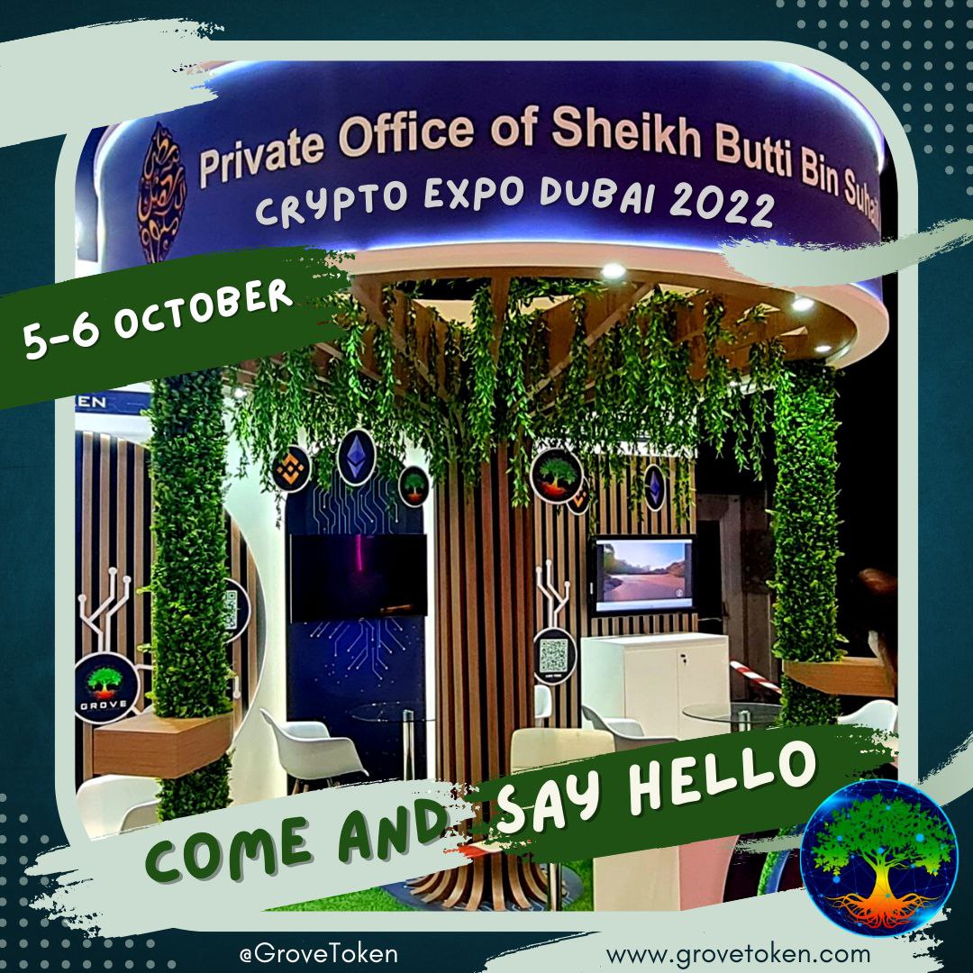 MACGROUP8's tweet photo. Come And Say Hello
#GroveGreenArmy
We are hours Away from the Start DAY 1
π³ππ§©β»οΈ
Booth #86
HH SBSM
Meet the #GroveTeam
#GreenCrypto #Bullish #CryptoNews #GreenCrypto #GroveBusiness #Sustainability #GrovePay #GroveToken #GroveGreenArmy #GroveCoin #GroveMoney #P2E
#GroveToTop50 https://t.co/2BraRfE3eE