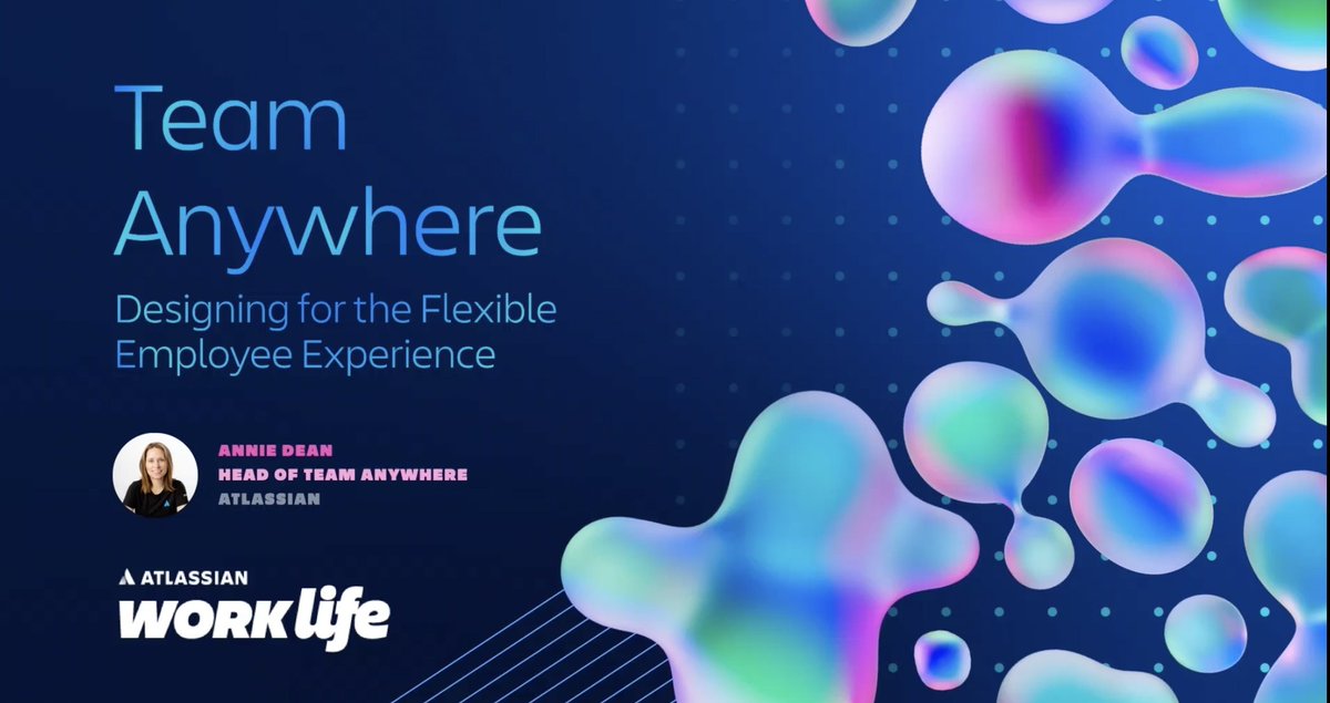 Now let’s get to Atlassian.  On Friday, I had the chance to see <a href="/anniedeanzait/">Annie Dean</a> , the company’s head of Atlassian Anywhere lay out the vision she helped architect for the Australian founded company for what work might look like going forward.