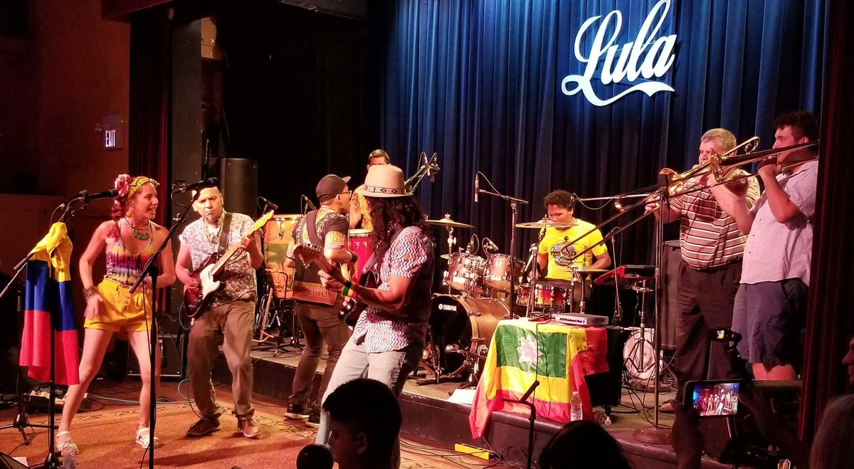 Coming up on @cbcmusic
* Naveeni Philip, a.k.a <a href="/Navz_47/">Navz47</a>, who came here from Sri Lanka.
* Soukustek, a band that plays champeta, an Afro-Colombian music that originated in Colombia's Caribbean coast in the early 1970s. 
* Singer Daniela Gesundheit tells us what she's grateful for.