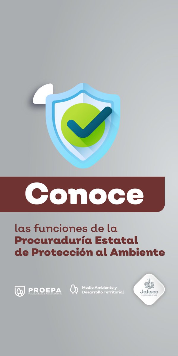 SemadetJal's tweet photo. La #Proepa establece medidas de seguridad para conservar el equilibrio ecológico de Jalisco además, en colaboración con los tres órdenes de gobierno, impulsa el cumplimiento de acciones legales en materia ambiental.
Conoce cómo: 👇 https://t.co/OcBCD9cJ7o