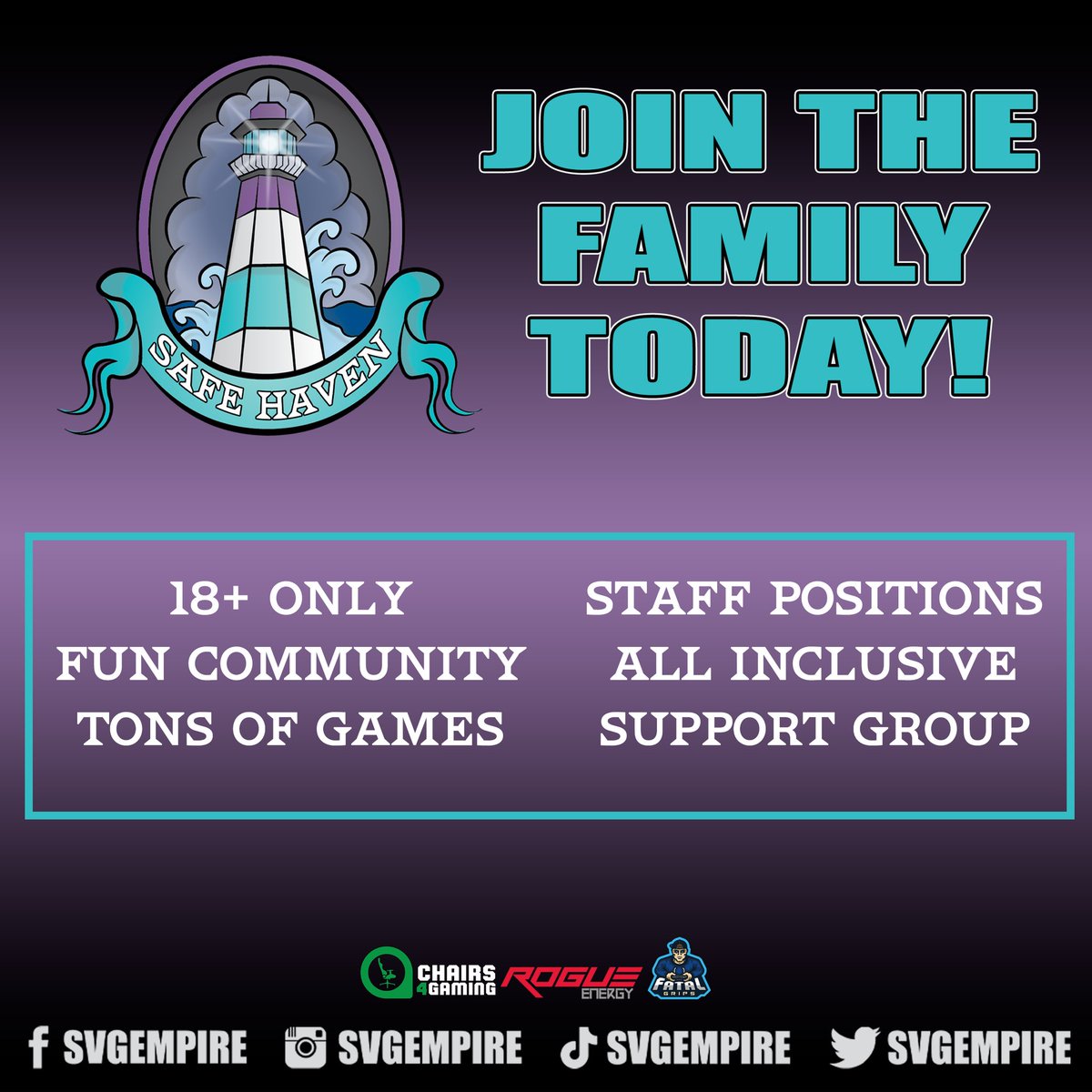 DM if interested Retweets appreciated, DMs are open 
<a href="/svgempire/">SAVAGE EMPIRE</a> 
<a href="/FindMeClans/">FindMeClans</a> 
<a href="/FindMeAClan/">Clan Finder</a> 
@ClanFinderPlus 
@clanhubgg 
<a href="/GamerGrowth/">GamerGrowth</a> 
<a href="/ShoutNFT/">Shout NFT</a> 
<a href="/ShoutGamers/">Shout Gamers</a> 
<a href="/Growing_Gamers_/">Growing Gamers</a> 
<a href="/SGH_RTs/">SocialGamingHub Retweets</a> 
<a href="/ScrimFinder/">Scrim Finder</a>