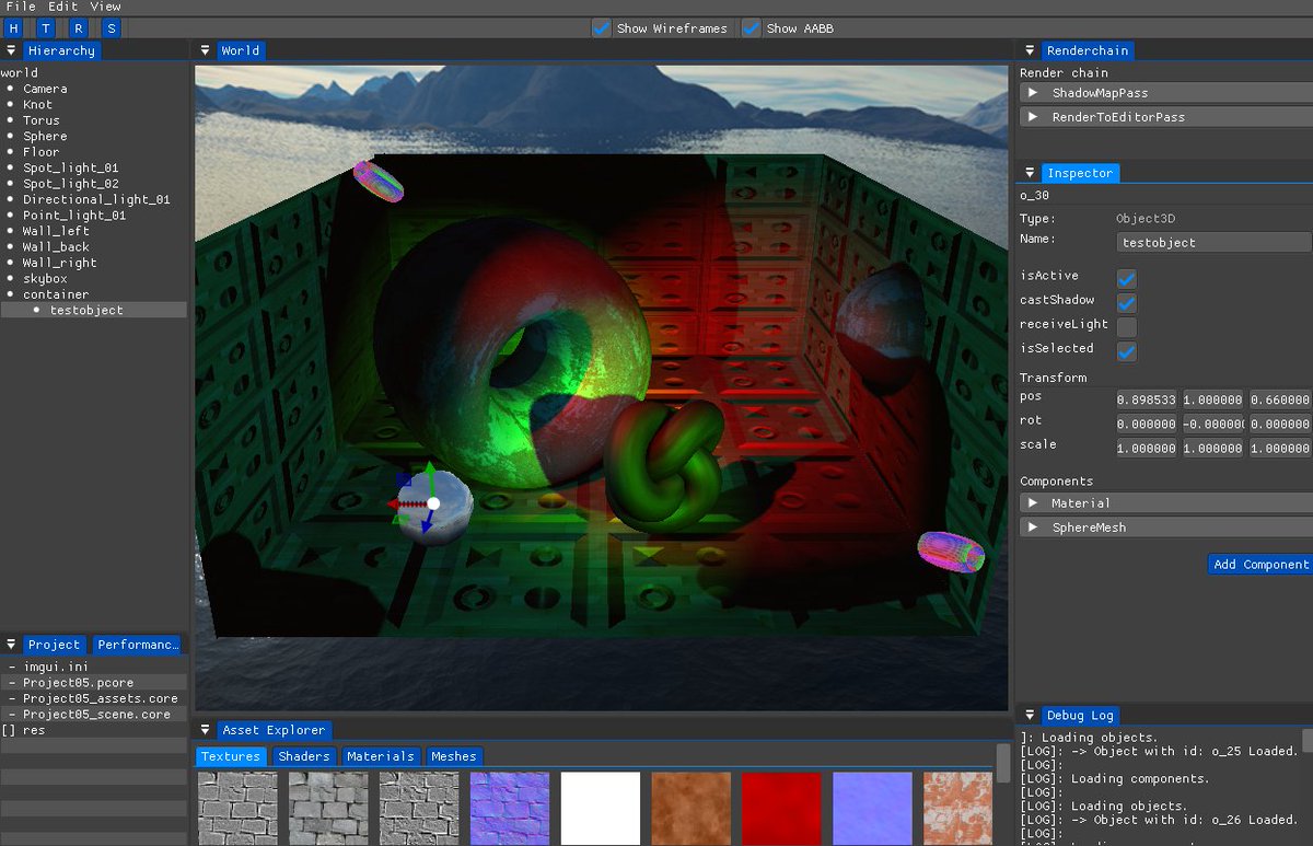 Rackdoll's tweet photo. Late night #opengl https://t.co/hxm14i3ON1