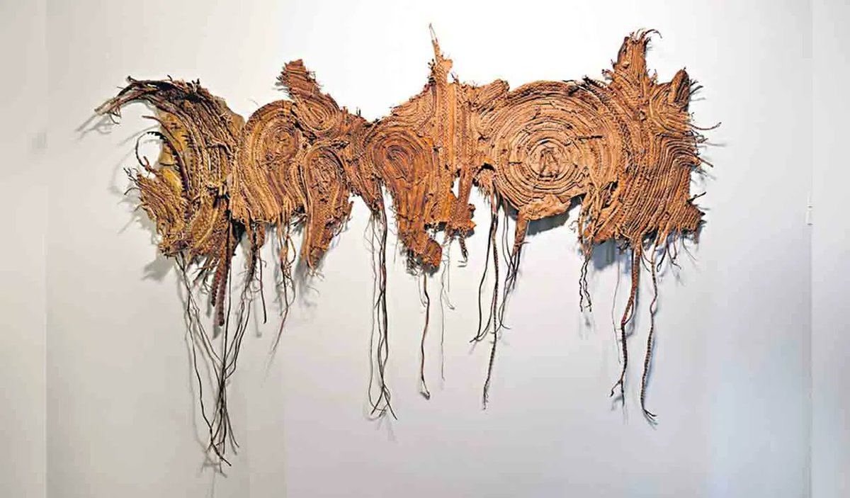 LeatherSchoolCh's tweet photo. Influenced by his background and the discrimination he faced as a Dalit, artist Madhukar Mucharla’s medium and the portrayal of his art hugely reflects the socio-cultural issues of the marginalised communities.
#telanganatoday #hyderabadart #leatherart 
https://t.co/KpYXoP1yQ8 https://t.co/xqO9UgxvU7