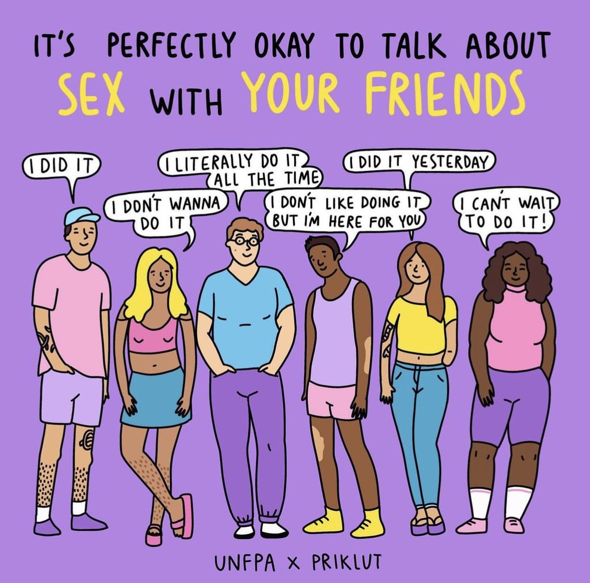 It’s absolutely okay to talk to friends about it! We do it anyways! Do you get the right information?