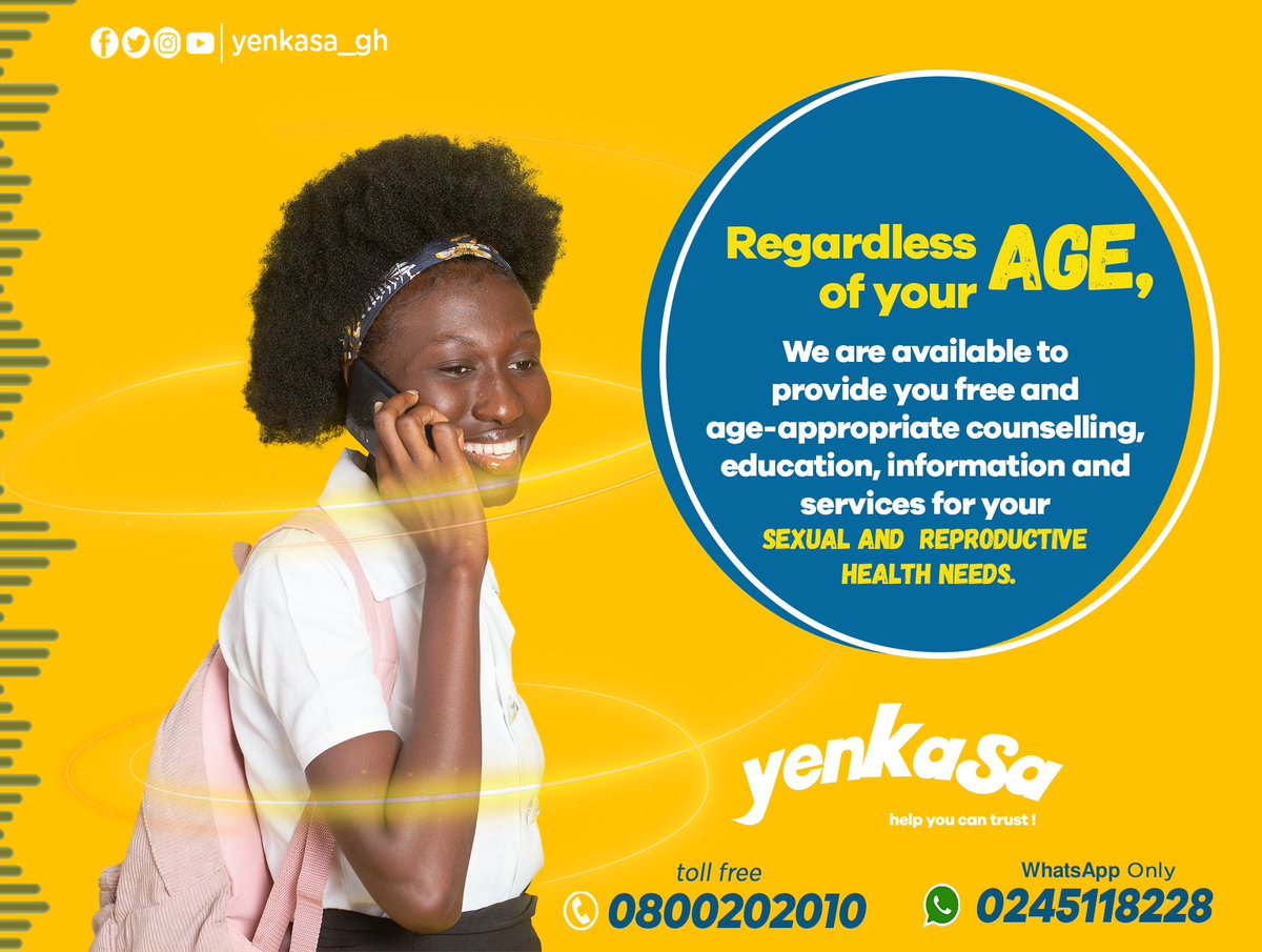 @PPAGGhana has a package for you! Toll free! Confidential! Trusted Counsellors! Facilitate access to services wherever your are! yenkasa- HELP YOU CAN TRUST!