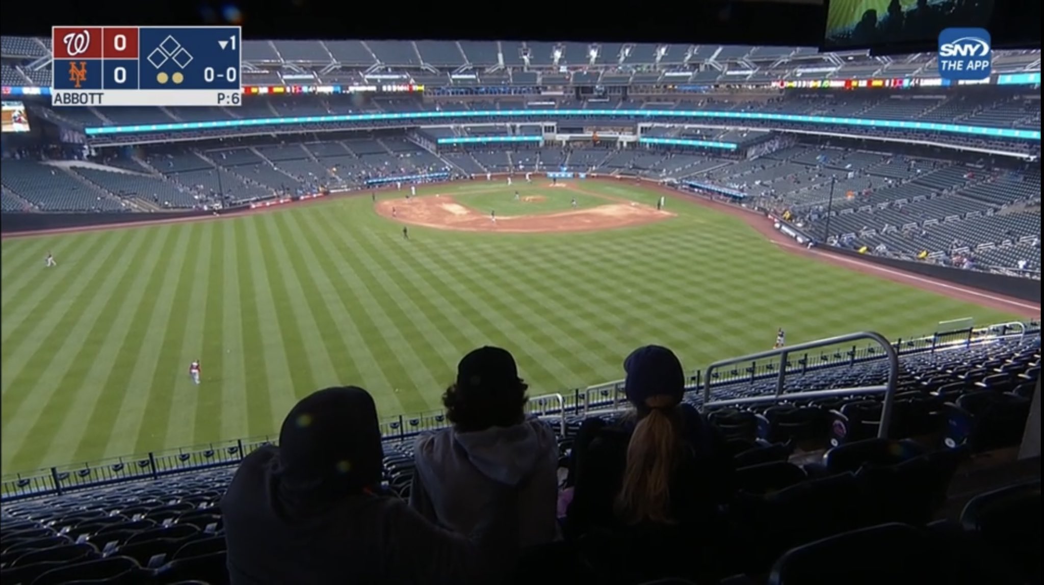 Kev on twitter mets fans have zero right to talk about nats park