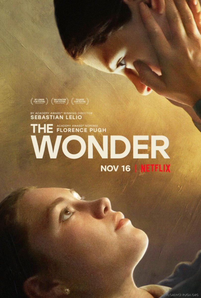 플로렌스 퓨 주연 넷플릭스 영화 #더원더 포스터와 예고편 공개 https://extmovie.com/movietalk/90102174…Translate post