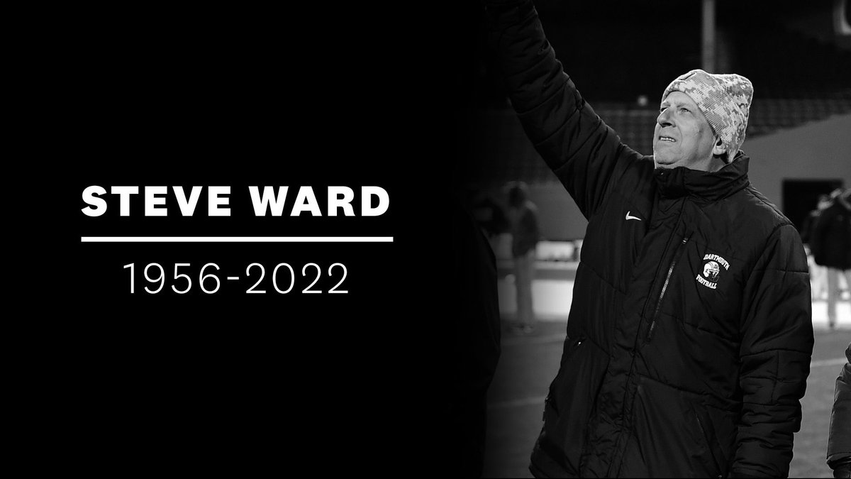 Dartmouth Football (@dartmouthftbl) on Twitter photo The Dartmouth Football Family mourns the passing of Steve Ward, a valued football teammate, dedicated member of our staff, 26-year veteran of the Marine Corps, accomplished golfer and an exceptional family man.
๐๐๐๐ฃ๐ ๐จ ๐๐ค๐ง ๐๐ซ๐๐ง๐ฎ๐ฉ๐๐๐ฃ๐, ๐พ๐๐๐๐. The Dartmouth Football Family mourns the passing of Steve Ward, a valued football teammate, dedicated member of our staff, 26-year veteran of the Marine Corps, accomplished golfer and an exceptional family man.
๐๐๐๐ฃ๐ ๐จ ๐๐ค๐ง ๐๐ซ๐๐ง๐ฎ๐ฉ๐๐๐ฃ๐, ๐พ๐๐๐๐.