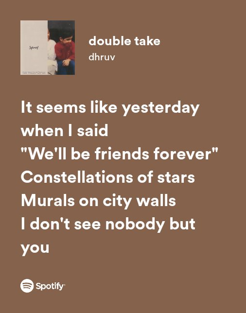 thisongforyou's tweet photo. ♡︎ 17- double take (dhruv)
de: sua gatinha
para: @parktuann ♡︎ https://t.co/WhwMFm1vPh