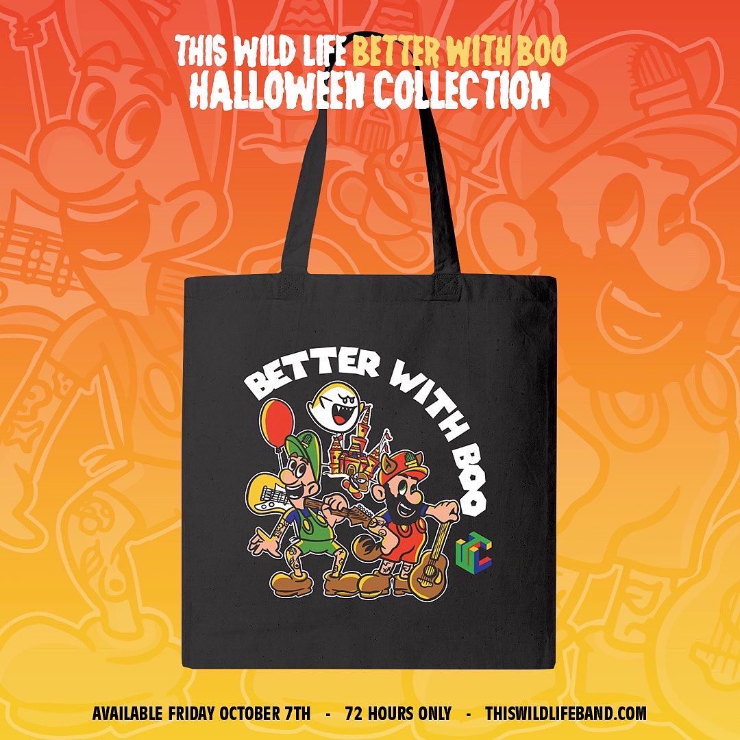 thiswildlife's tweet photo. ‘Better with Boo’ drops this Friday at 10am ET! Don’t miss out, all the items will be taken down after 72 hours! 👻 🎃 https://t.co/WmxhVAb4Dw
