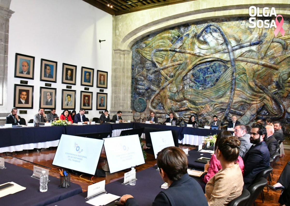 El mundo laboral está en una etapa de transformación.

#Tamaulipas presente en la Conferencia Nacional de Secretarias y Secretarios con la secretaria <a href="/LuisaAlcalde/">Luisa Alcalde</a>. Tenemos un acercamiento con la federación para alentar el empleo y dignificar los empleos.

En la #RutaDelTrabajo