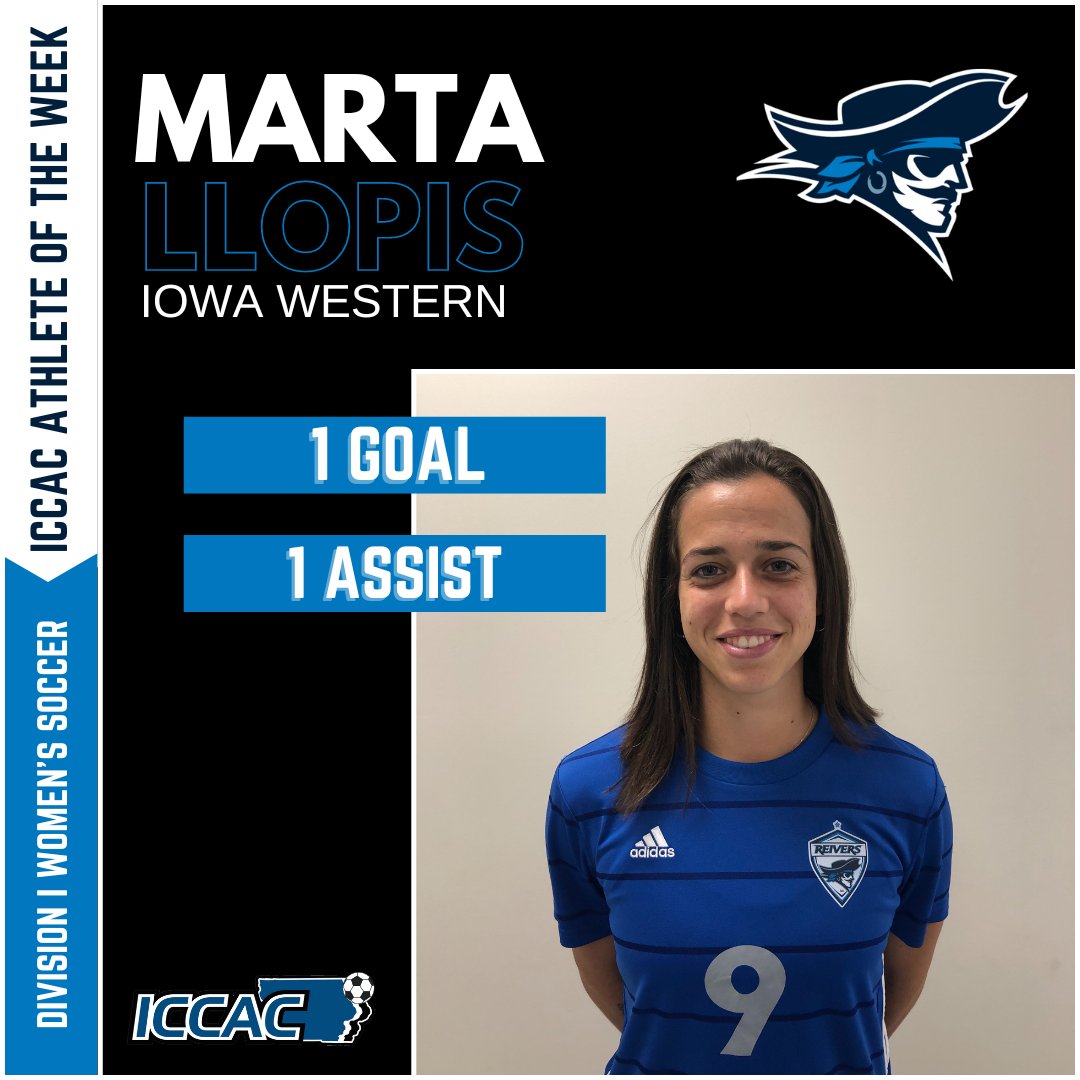 ICCACSports's tweet photo. ICCAC ATHLETE OF THE WEEK
🗓 SEPT. 26-OCT. 2
WSOC⚽️
@ReiverWSoccer Marta Llopis
@ReiverWSoccer Bella Washington
@NIACC_WSoccer Brianna Marchand
🔗 https://t.co/9x067Ghf1O
#NJCAAWSOC⚽️ https://t.co/wfXHKEXy5K