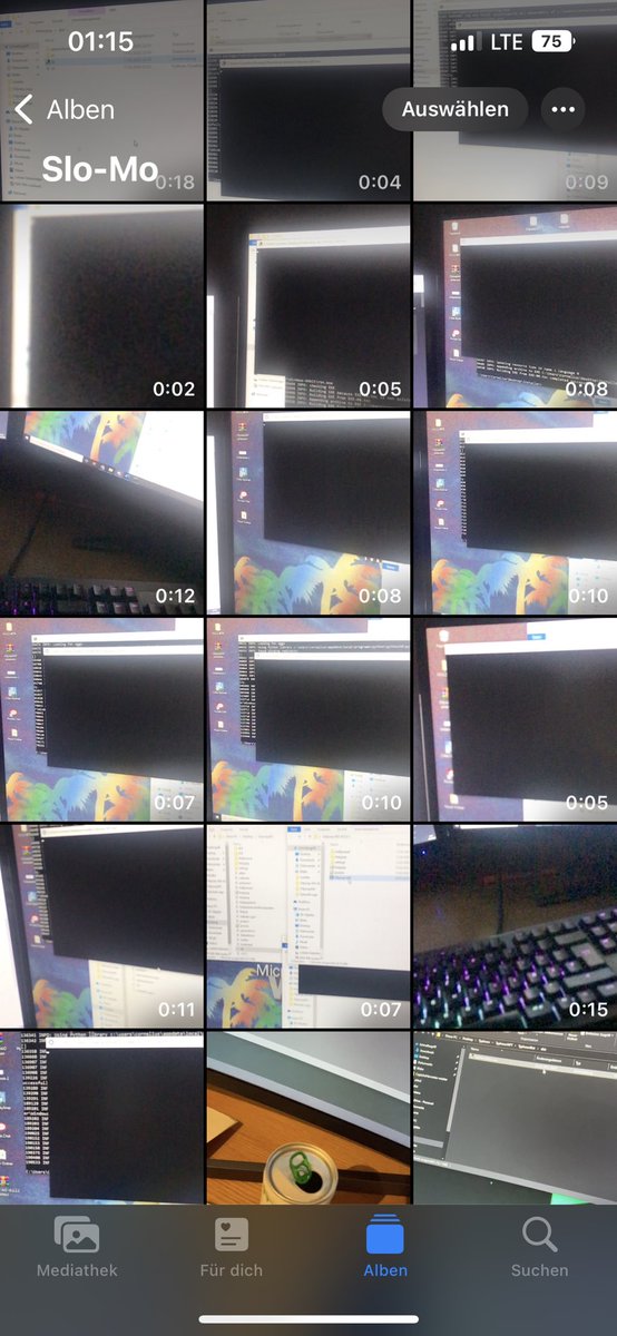 Throwback to the day I used iPhone slowmo to see what was the reason for my python code to crash 👍🏼
