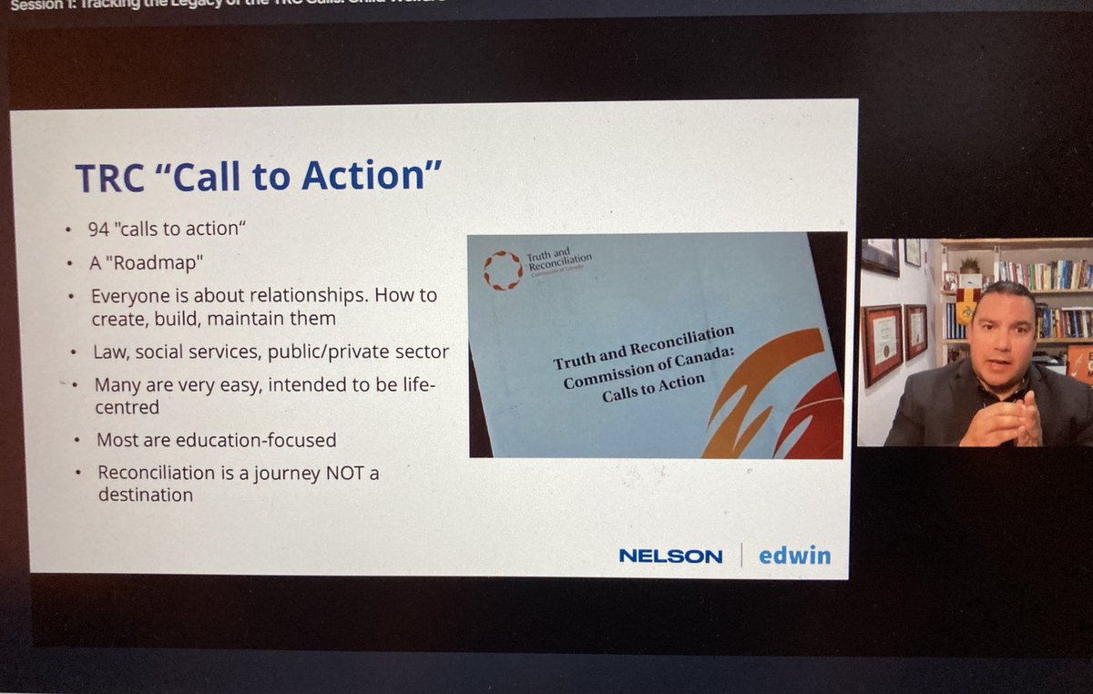 AguilarColleen7's tweet photo. “The Calls to Action are meant to be a map. They aren’t meant to be a list of things to check off.” Learning from @Niigaanwewidam #TrackingCallstoAction @NelsonClassroom @EdwinClassroom https://t.co/JeXayVuxHx