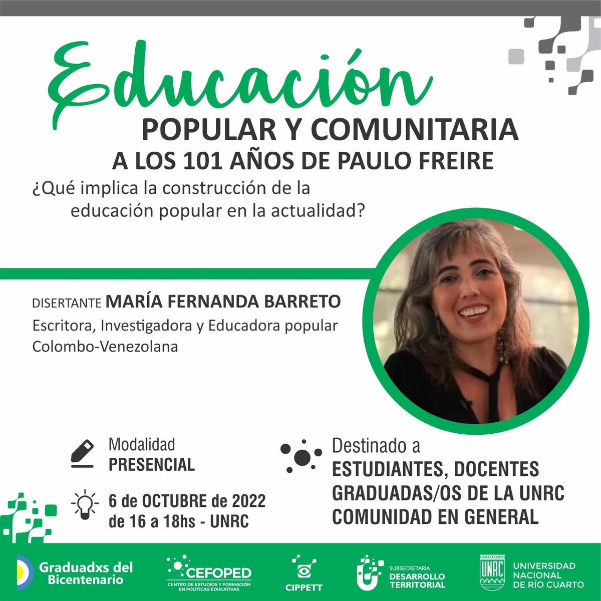 CEFOPEDeduca's tweet photo. El sector educativo se encuentra frente a la necesidad de una profunda transformación y pensarla desde la teoría freiriana nos permite avizorar una salida que fortalezca a los pueblos. 
🔗Inscripción: https://t.co/ziDTFAvFWp
#PauloFreire https://t.co/YqTkEYwBYO