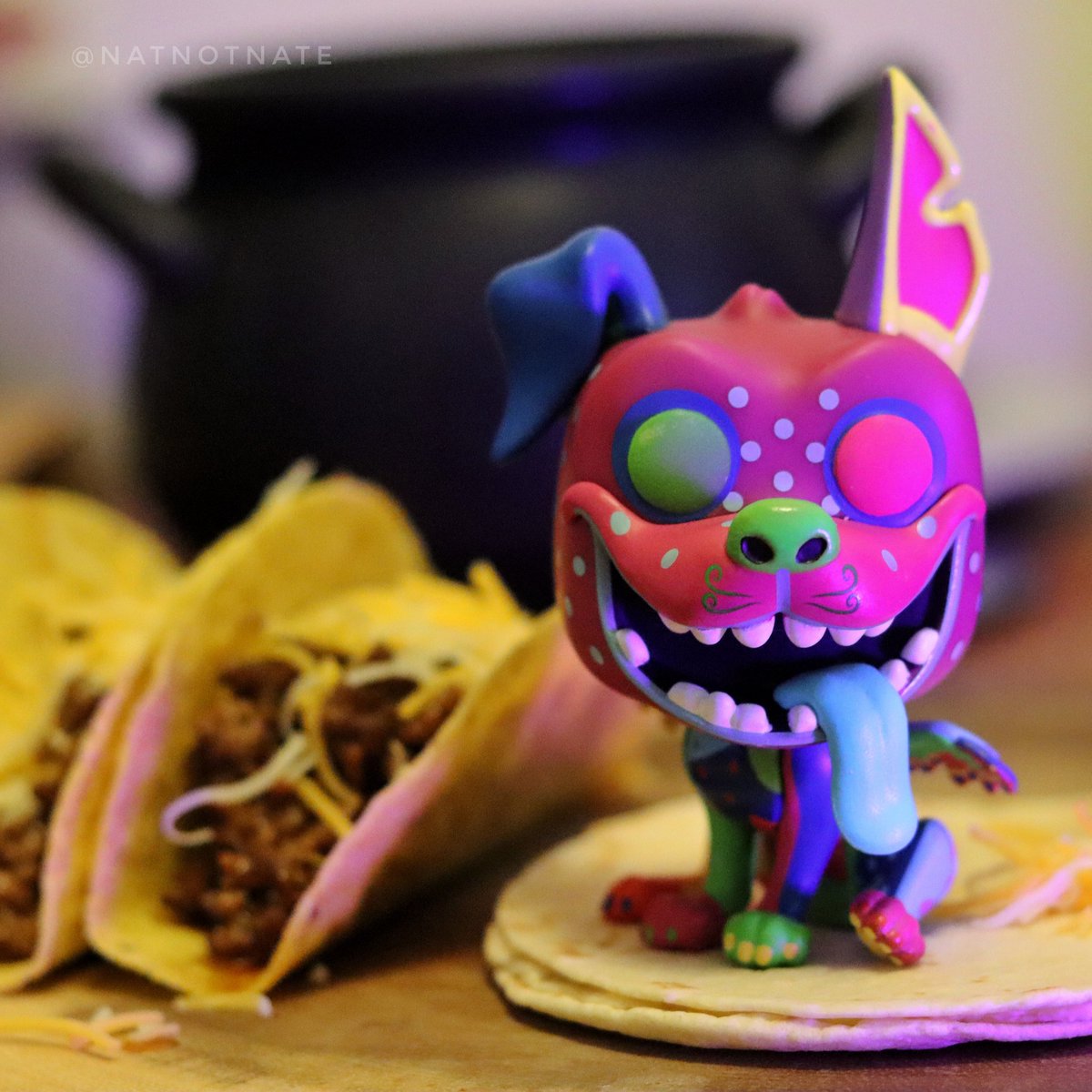 realnatnotnate's tweet photo. @originalfunko  #FunkoPhotoADayChallenge October 4: National Taco Day. https://t.co/Nt4LQdUOUJ