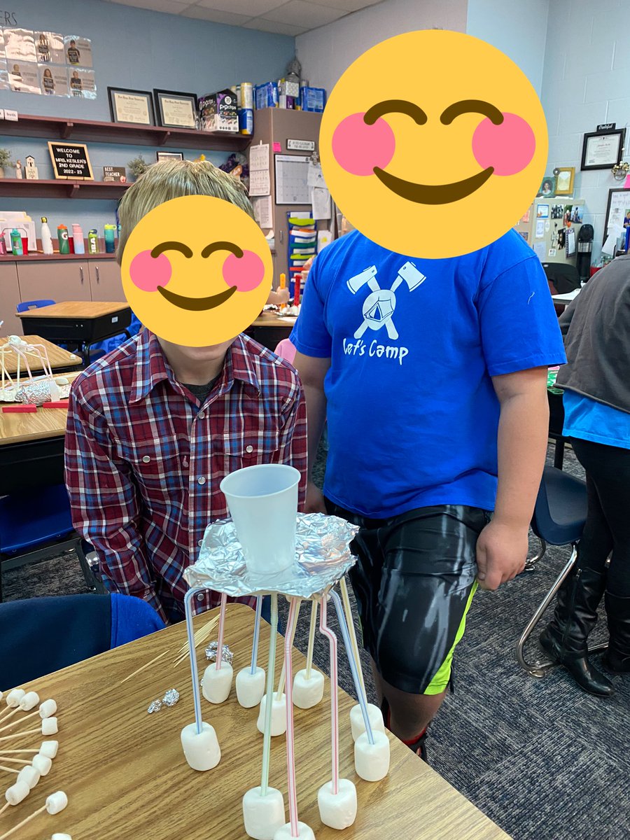 Model water towers to go with our <a href="/go2Science/">Go2Science</a> lesson! We have virtually traveled to Kenya to assist with finding groundwater for a school called HIP Academy! #STEM #TigerPride271
<a href="/Beth_Heidemann/">Beth Heidemann</a>