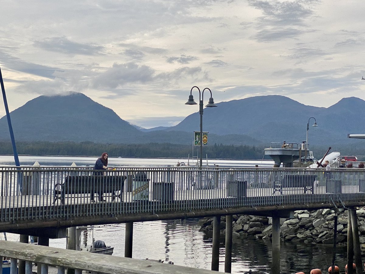 SharonBrooks13's tweet photo. #WalkWithaView pretty quiet on the docks. End of the season cleaning from elbow grease to pressure washing. 🐾 https://t.co/o7zJAcaRRM