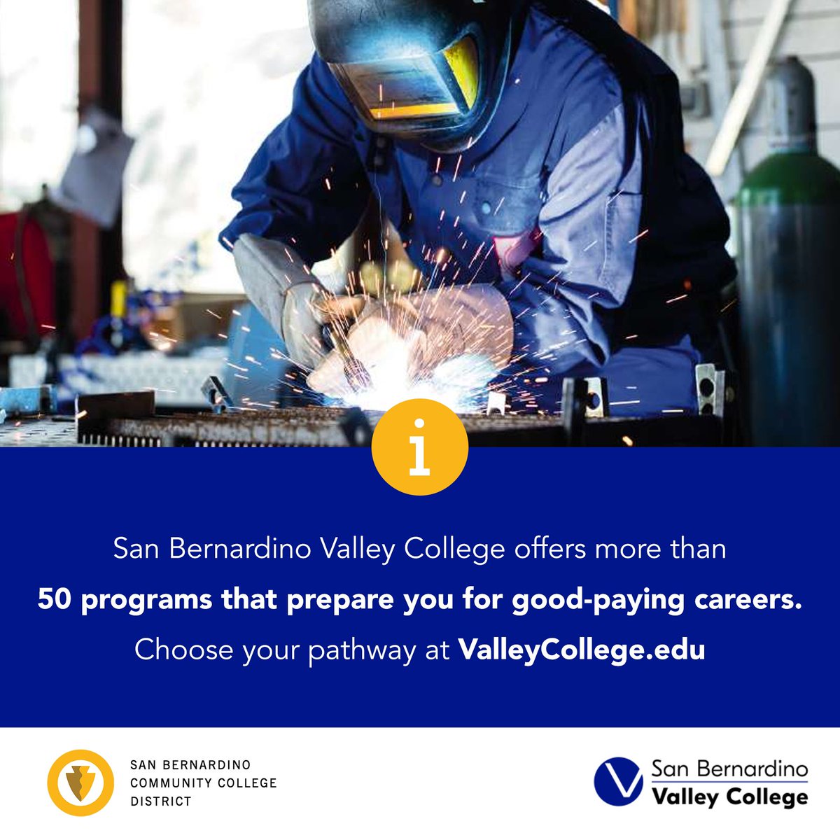 sbvalleycollege's tweet photo. At SBVC, we prepare our students for their Dream Careers ✨ - Start your career journey with us! Learn more about academic and career pathways by visiting https://t.co/rFUcwXynIX #SBVC #SBCCD https://t.co/8FITTlUs7S