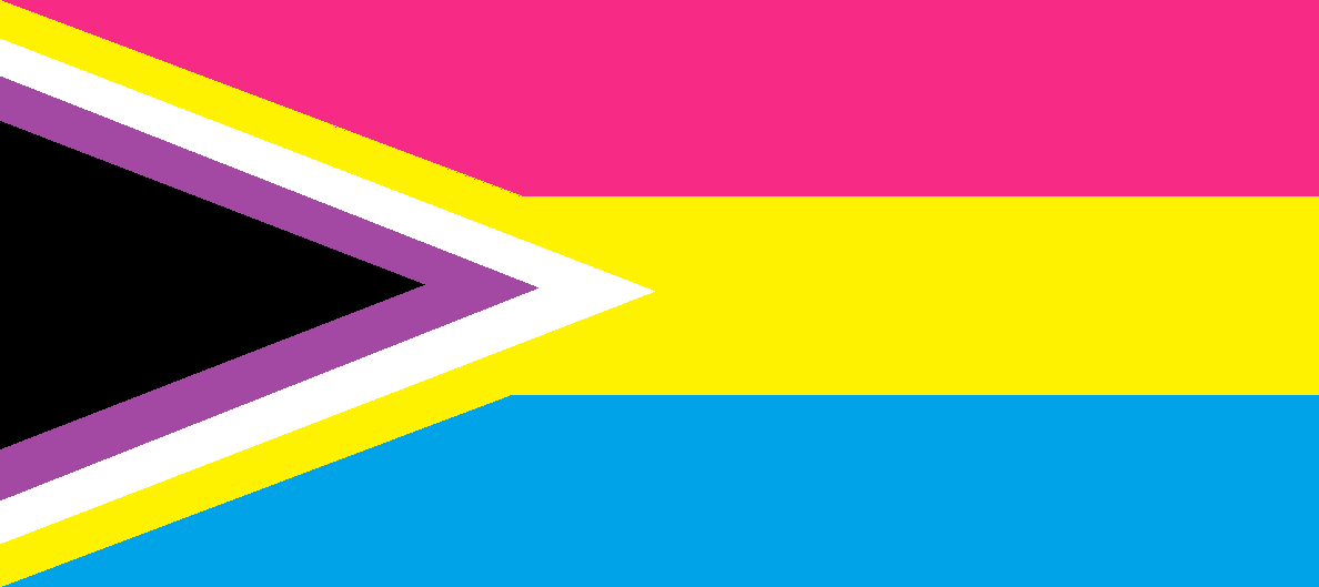 yareth_yuki's tweet photo. Hice esta #NuevaBandera para representar la #OrientaciónSexual #pansexual y el #género #NoBinario combinados
#pansexualidad #GéneroNoBinario #BanderasCombinadas #MixedFlags #LgbtqaFanartFlag #banderainventada #BanderaLgbtq #BanderaLgbtqa #LGBT #LGBTQ #LGBTQA #LGBTQAofSeptember https://t.co/KuuVBxJ3y7